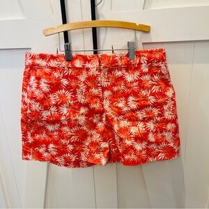 MICHAEL Michael Kors Sangria coral chino shorts size 6